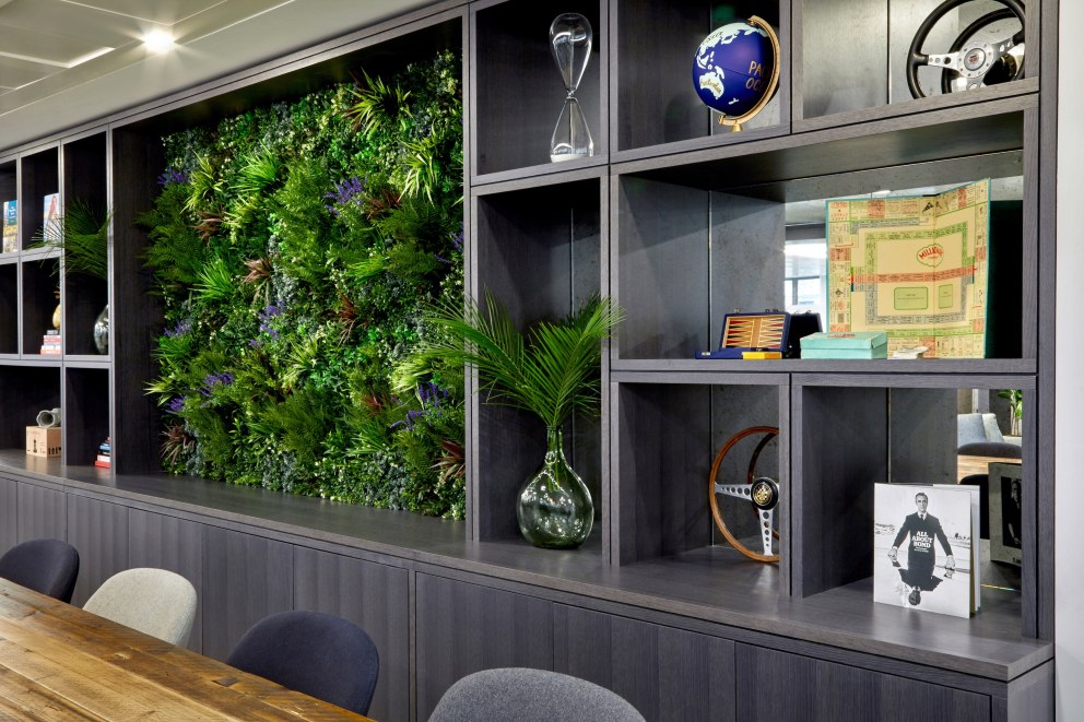Mayfair Office Project  | Living wall | Interior Designers